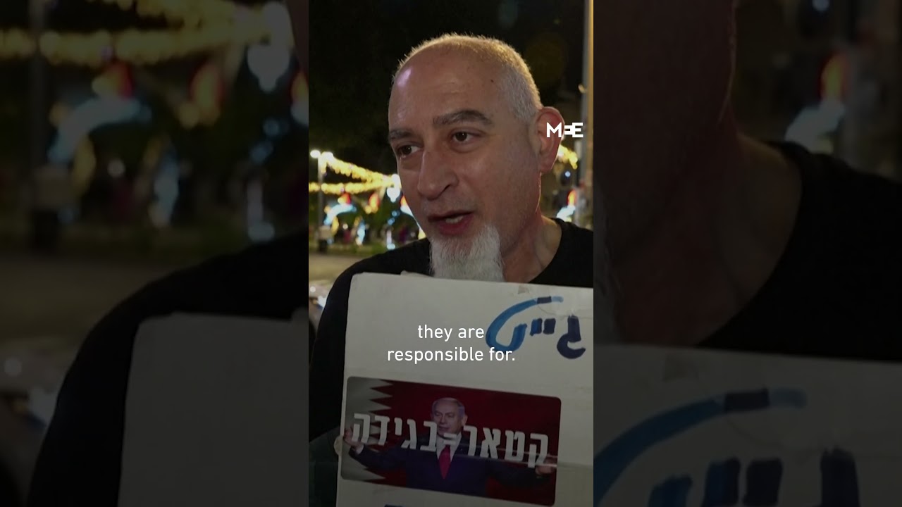 Israelis protest against Netanyahu's government