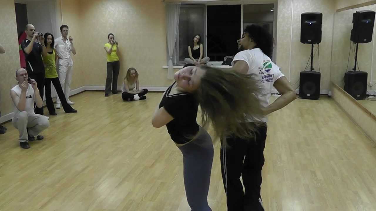 Zouk Class 26.04.12 Intermediate - Wakko Olivi&eacute;r & Маша Величкина