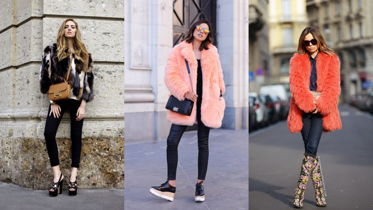 How to Wear Fur Coats This Winter &ndash; 18 Stylish Outfit Ideas