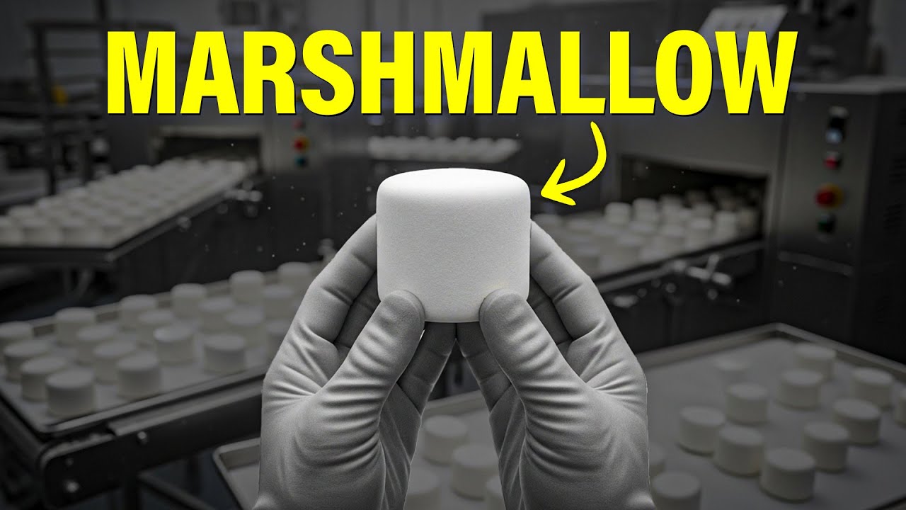 How Marshmallows Are REALLY Made In Factories?