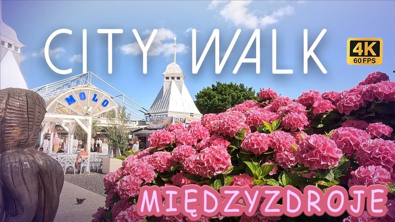 CITY WALK MIĘDZYZDROJE | LATO 2025 | 4K