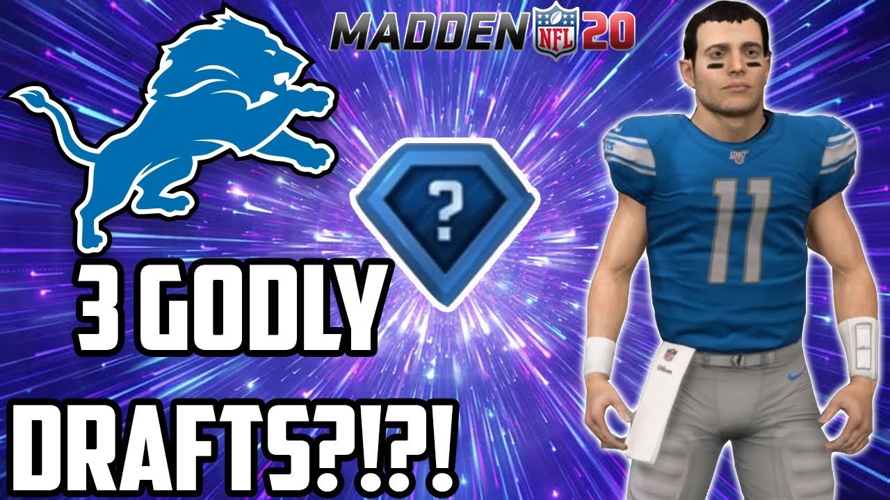 Can the DETROIT LIONS win a SUPER BOWL with 3 UNREAL DRAFTS??? | Madden 20 Franchise Mode Experiment