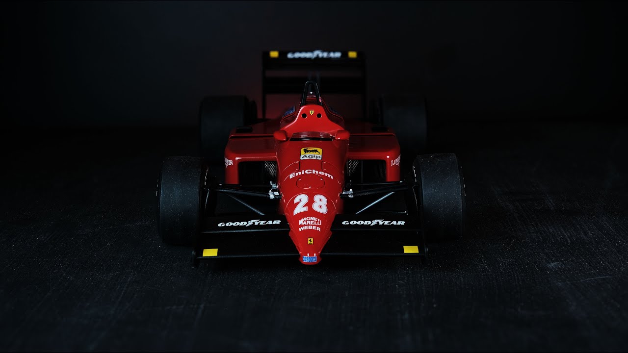 [FULL BUILD] Building Fujimi Ferrari F1 87/88C 1/20 Scale Formula 1 Car  - ASMR - Step by Step