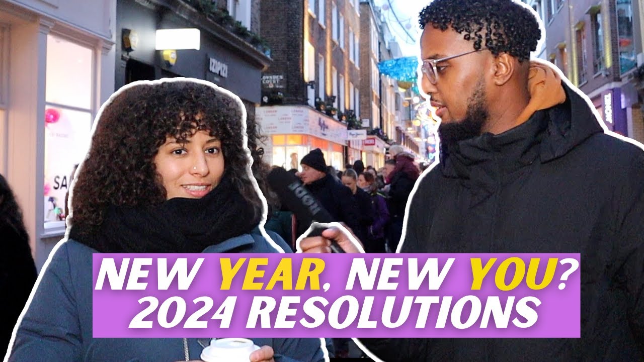 Asking the Public What's Your New Year Resolution? 2024 Street Interview