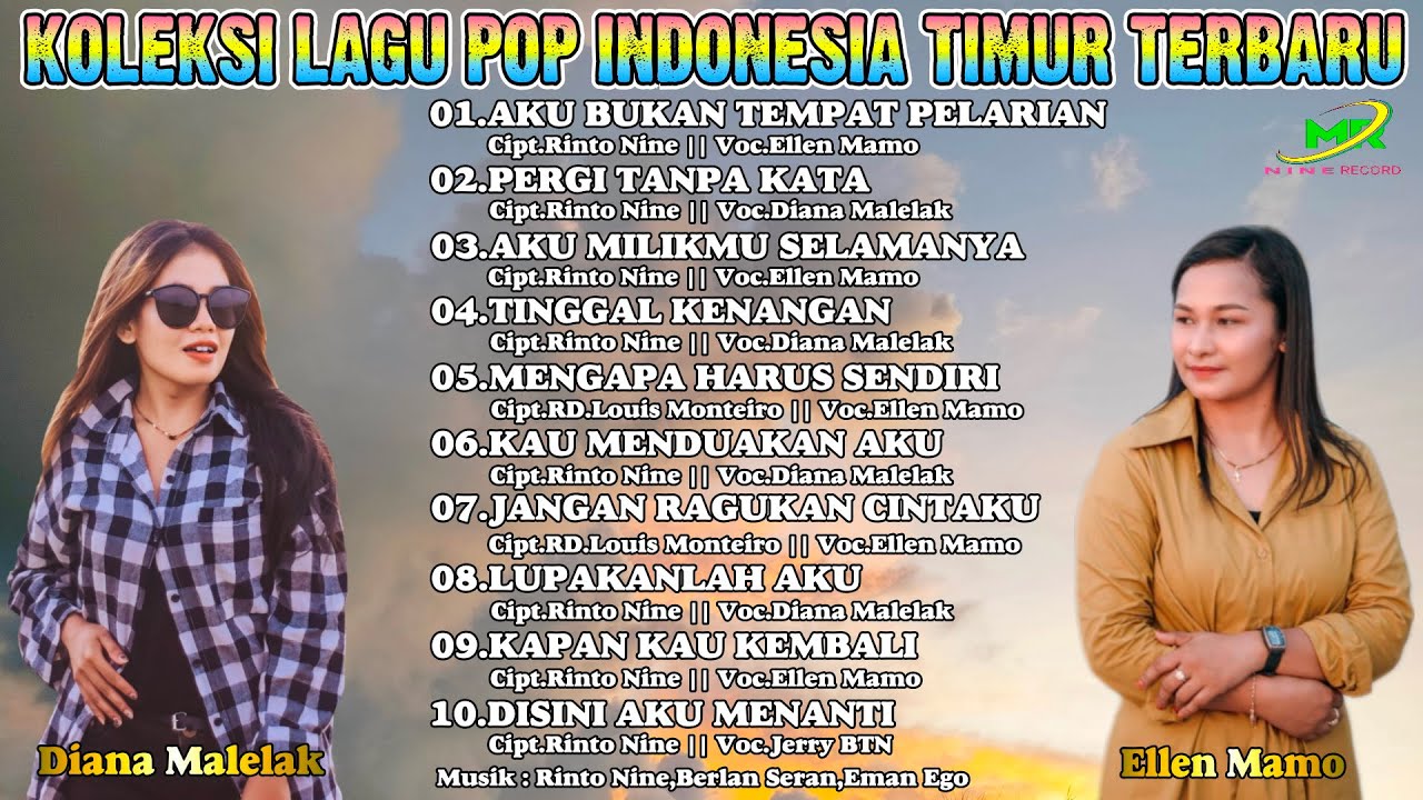 TEMBANG KENANGAN POP NOSTALGIA TERPOPULER || Ellen Mamo & Diana Malelak