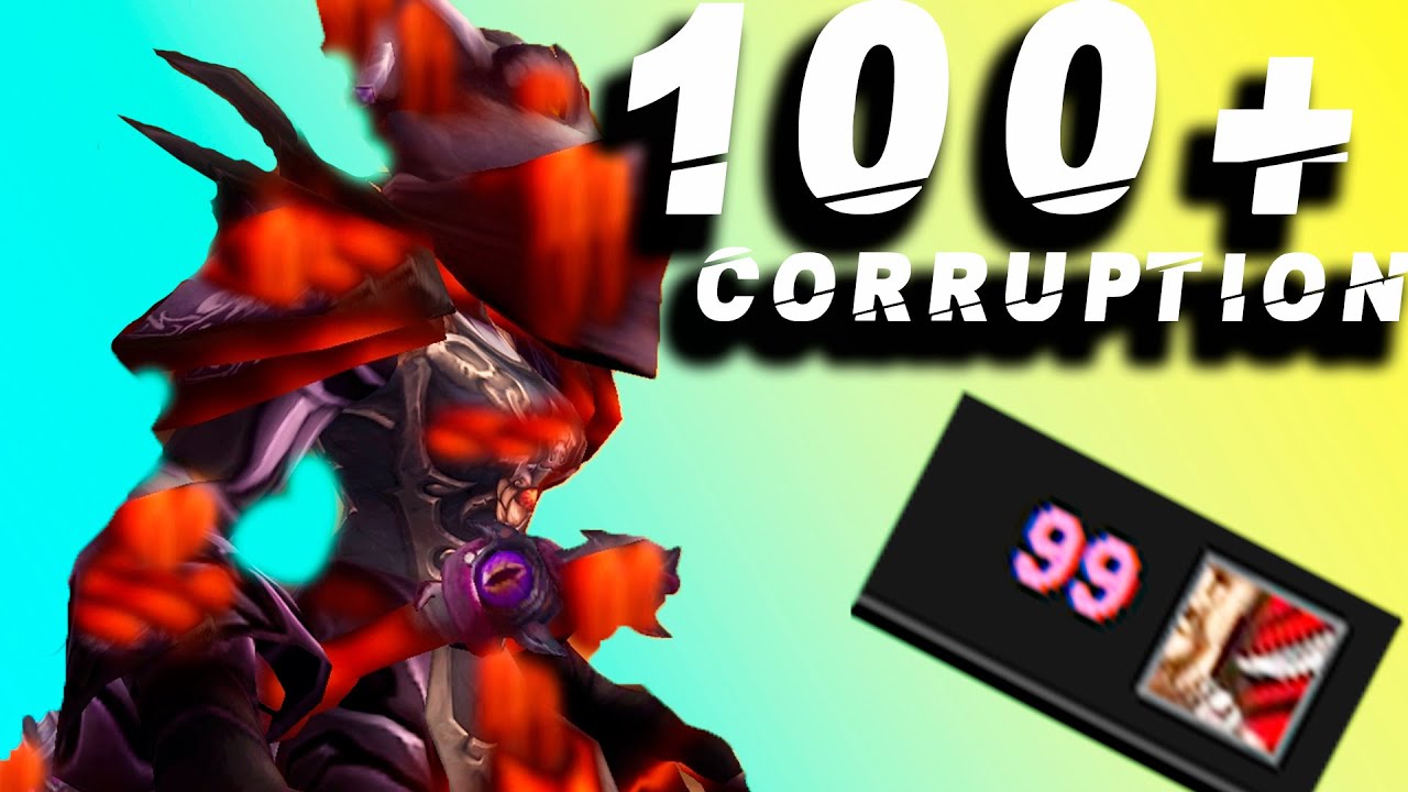 TOO MUCH?!? i tested how much corruption you can run in wow patch 8.3