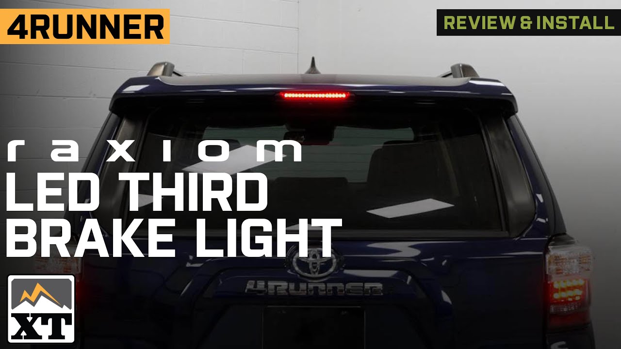 2008-2023 4Runner Raxiom LED Third Brake Light Review & Install