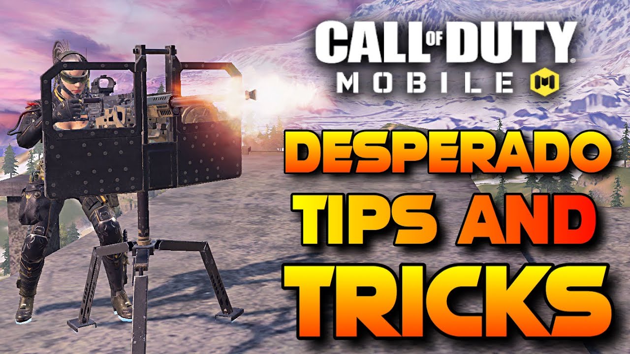 СЕКРЕТНЫЕ СОВЕТЫ И ХИТРОСТИ КЛАССА DESPERADO В CALL OF DUTY MOBILE BATTLE ROYALE