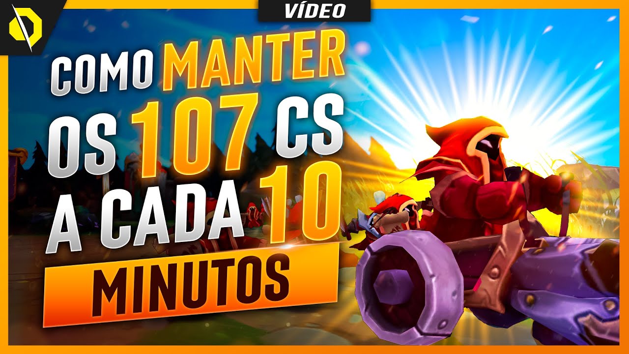 COMO MANTER o FARM AP&Oacute;S FASE de ROTAS no LEAGUE OF LEGENDS