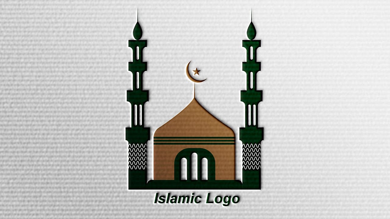 Professional Islamic Logo Design in Illustrator cc Tutorial Bangla