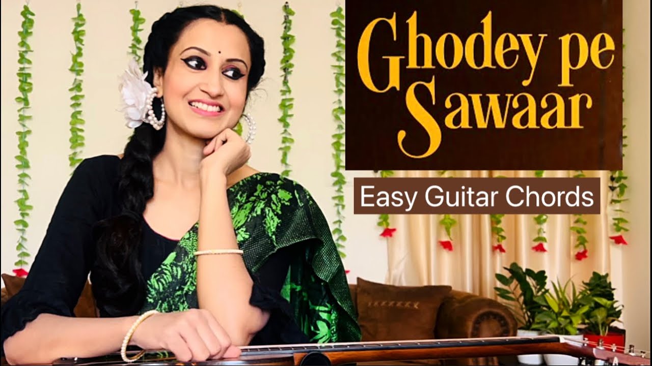 GHODEY PE SAWAAR | QALA | EASY CHORDS | FEMALE GUITAR COVER | NEW TRENDING SONG 2023 | NETFLIX INDIA