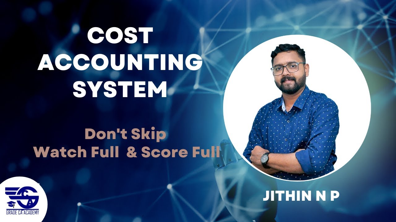 Cost Accounting System( Non Integrated System) Part-1