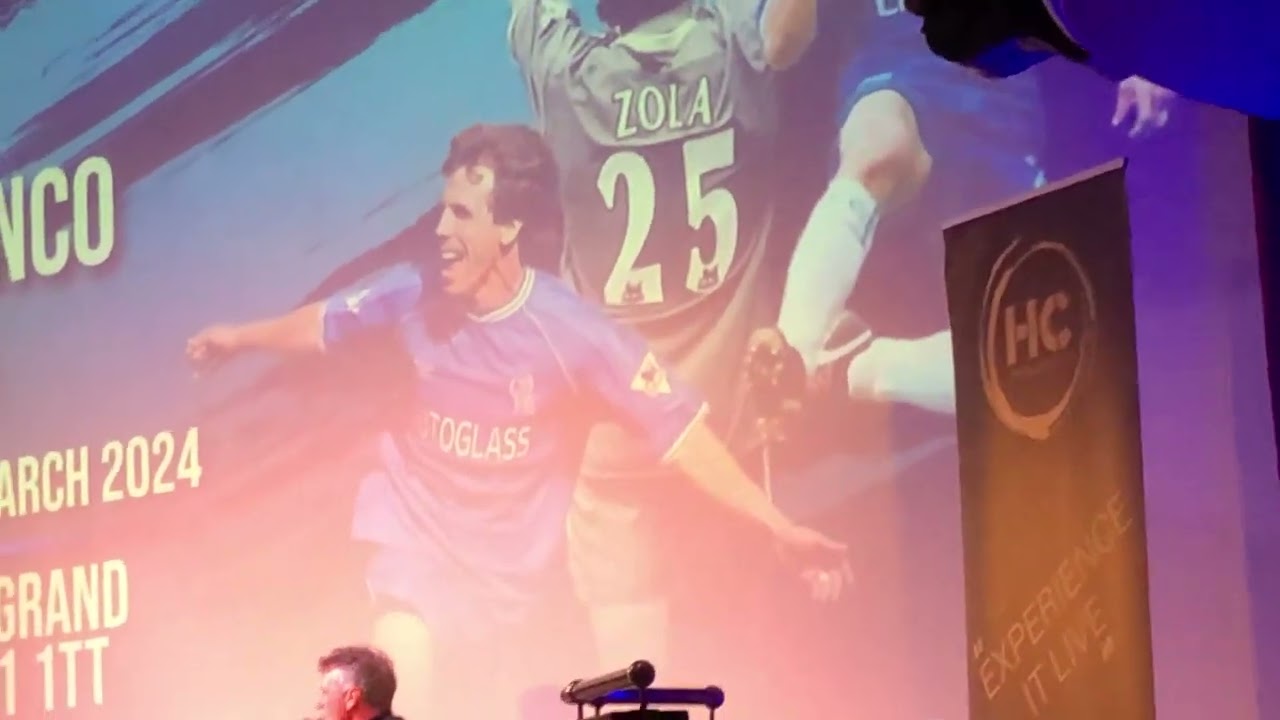 Gianfranco Zola speaking about Chelsea 4 Liverpool 2
