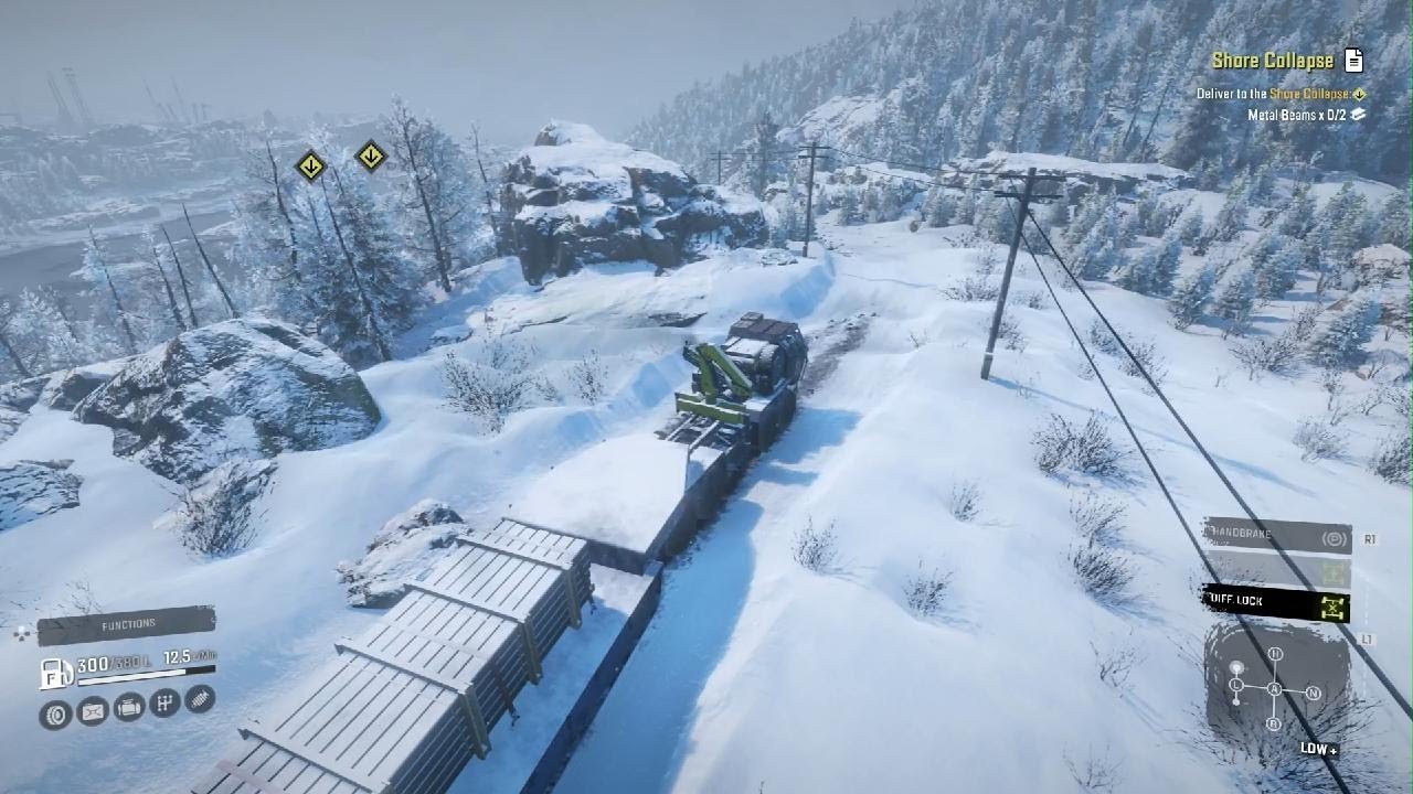 SnowRunner - Awkward River Crossing