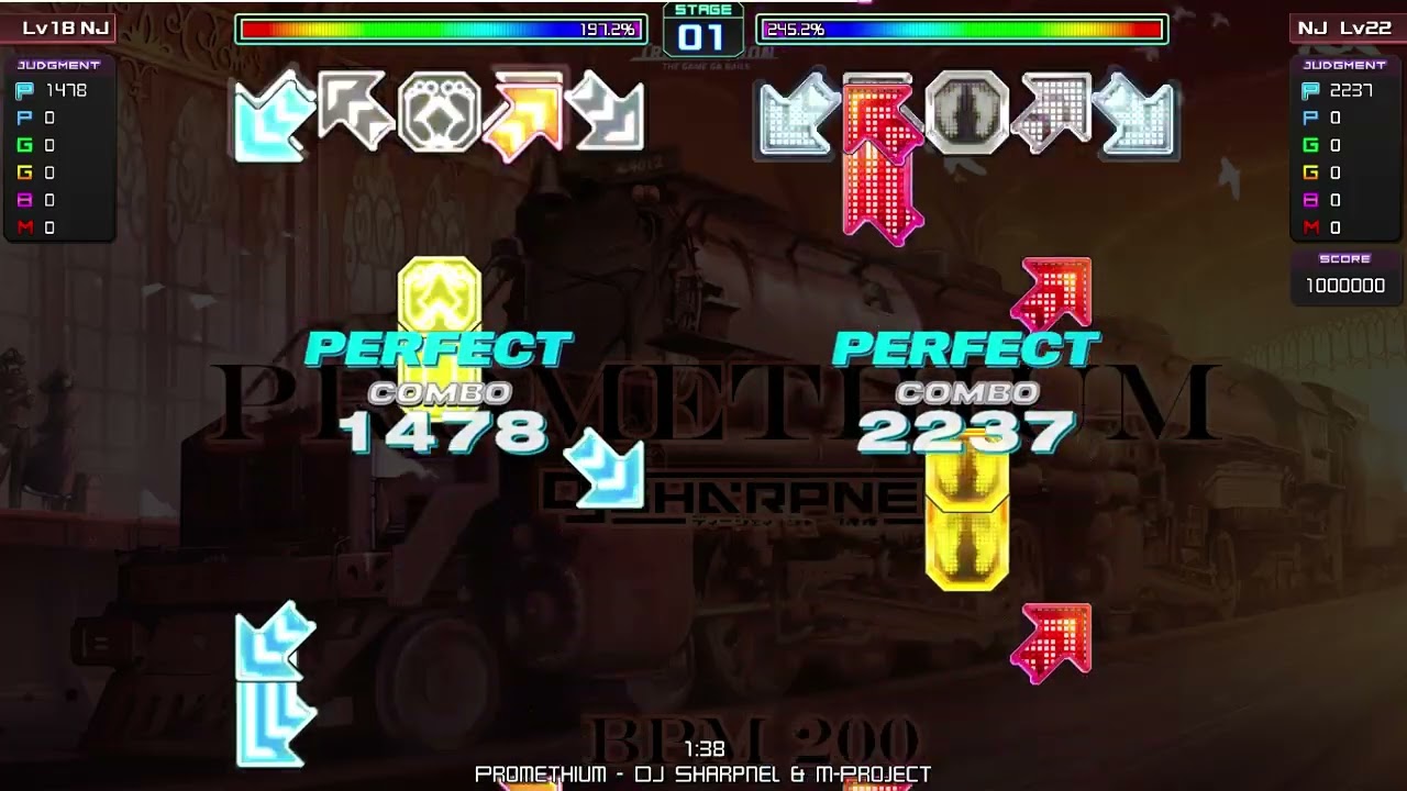 [PMOD] Dj Sharpnel & M-Project - Promethium Single Lv.18 & Single Lv.22