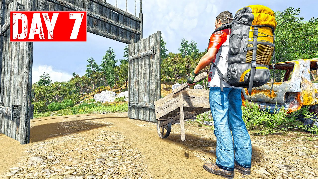 Scum Survival Gameplay - Day 7 - Cargo Drops and doing some Kill Box Training