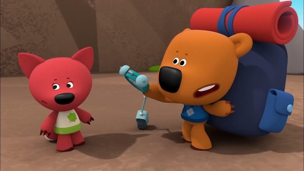 Be Be Bears 🐻 Fazendo Trilha - Episódio 35 - Desenhos animados para crianças