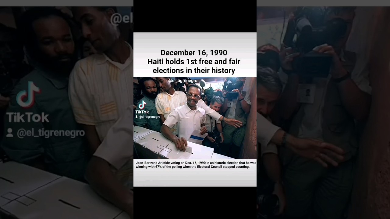 Aristide Wins Haiti's First Free Elections
