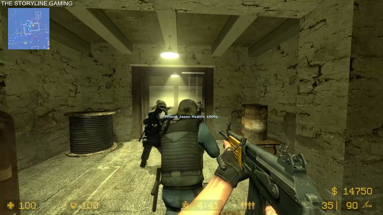 Counter Strike : Source - Siege - Gameplay 