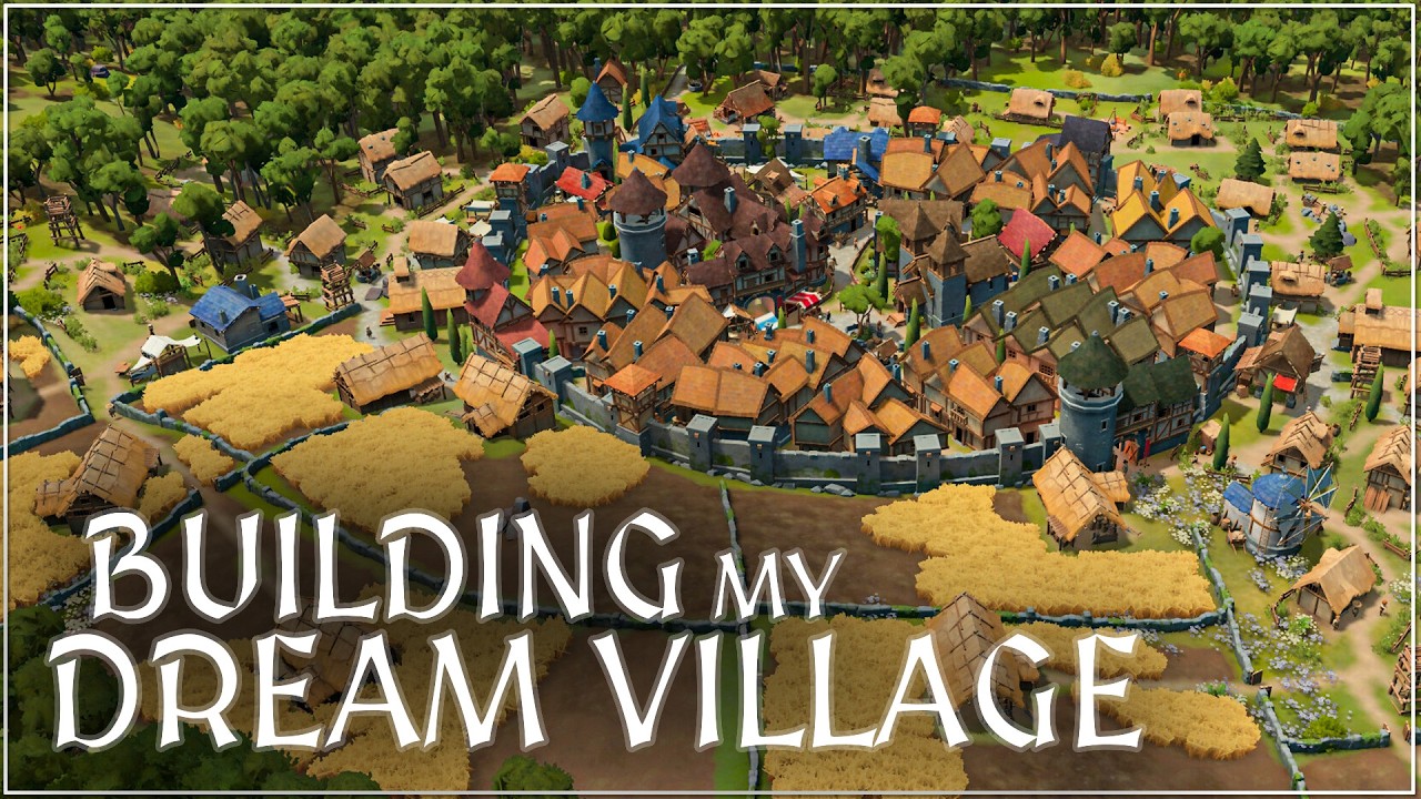 Building My Dream Medieval Village With Mods! | Foundation Ep. 1