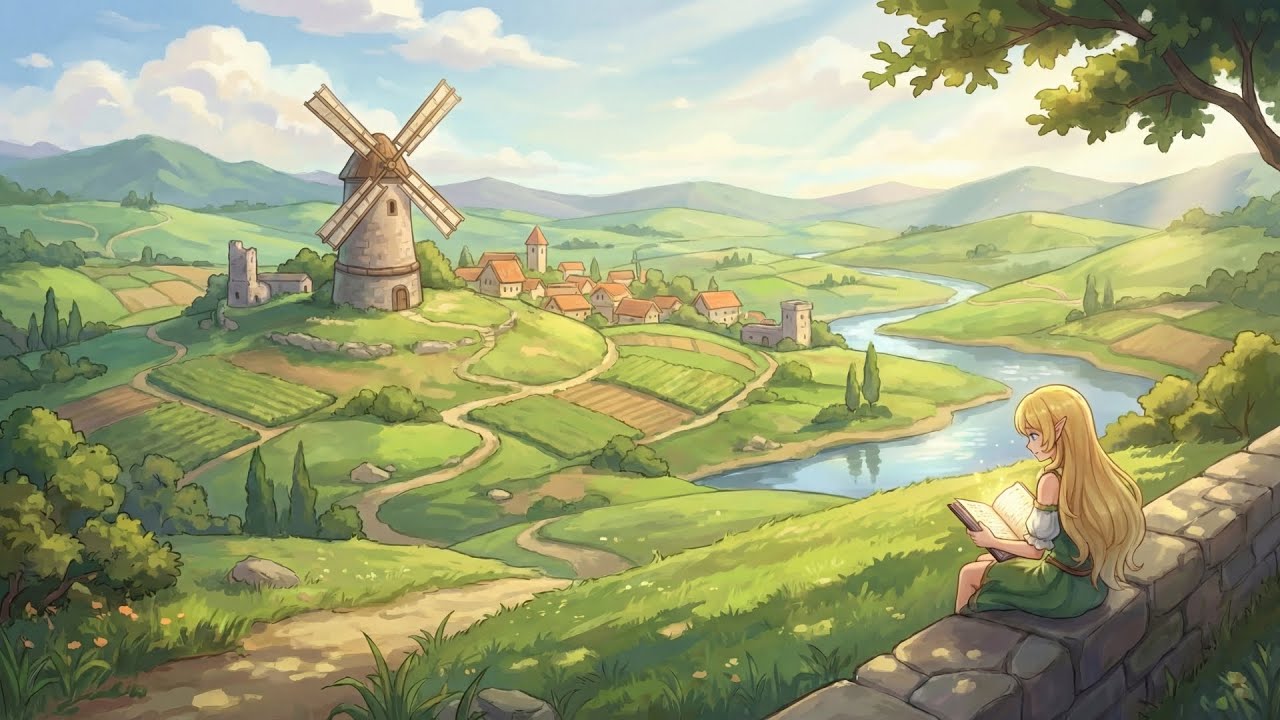 Sunrise on the Green Hill 🌿Relaxing Celtic & Fantasy Folk for D&D