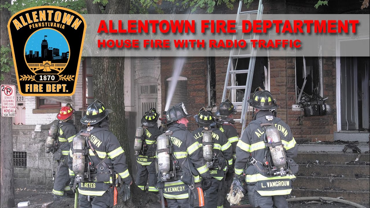 ALL HANDS operate at Allentown Apartment Fire 222 North 12th Street (radio traffic)