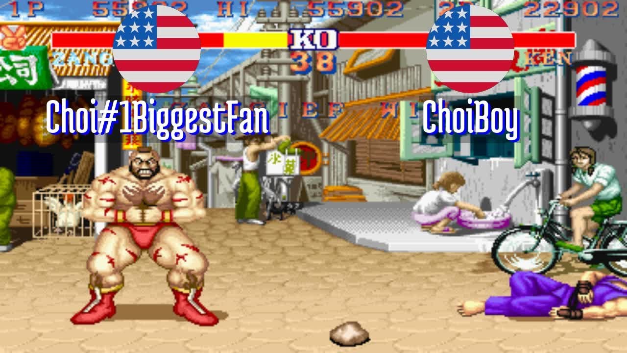 FT3 @sf2hf: Choi#1BiggestFan (US) vs ChoiBoy (US) [Street Fighter II HF Fightcade] Feb 22