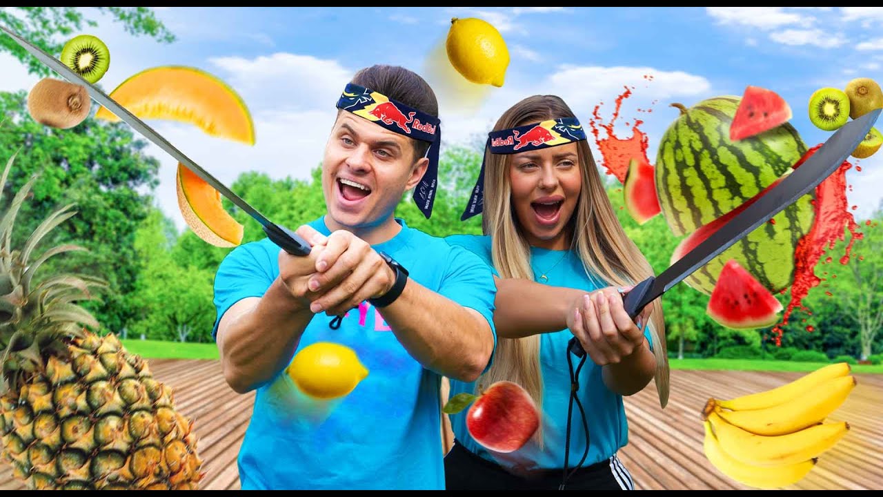 FRUIT NINJA w PRAWDZIWYM ŻYCIU z Ekipą!