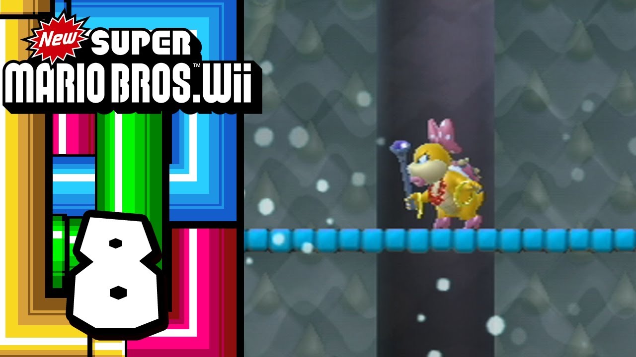 WENDY KOOPA - New Super Mario Bros. Wii - Parte 8