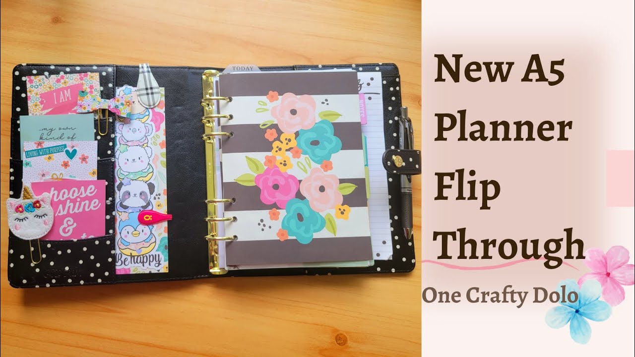 My A5 Planner Setup: Back to Basics
