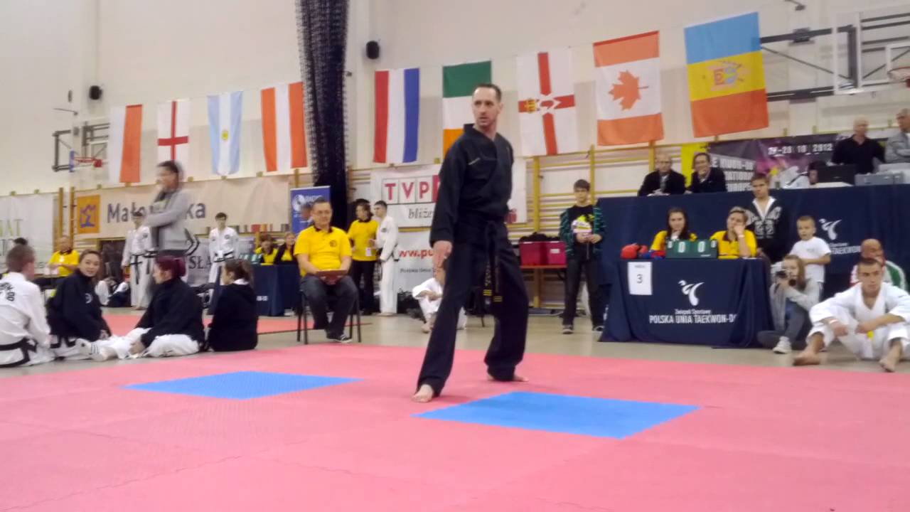 TAGB TKDI European Championships 2012  Musical Patterns Dave Shillabeer