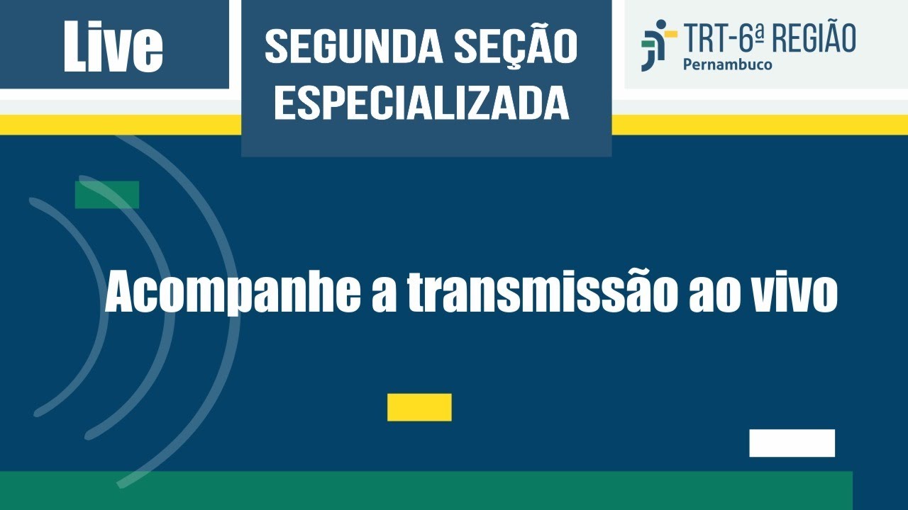 TRT6 - Segunda Se&ccedil;&atilde;o Especializada -  31/03/2026