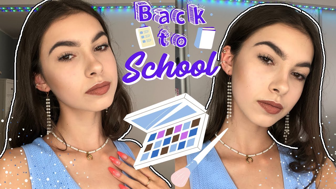 DELIKATNY I SZYBKI MAKIJAŻ DO SZKOŁY | BACK TO SCHOOL 2021
