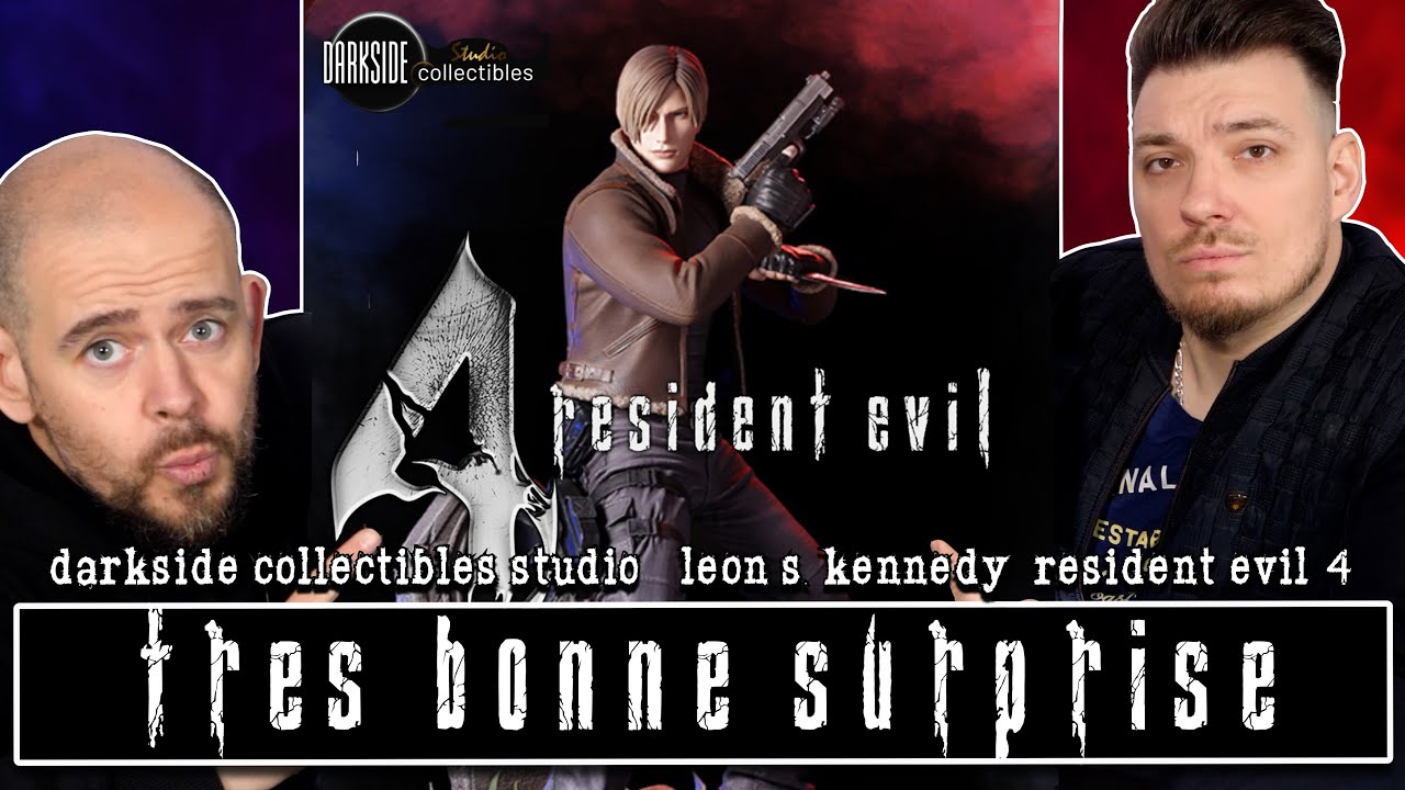 DARKSIDE Nous Surprend Agréablement !  Leon Kennedy - Resident Evil 4 - DarkSide Collectibles Studio