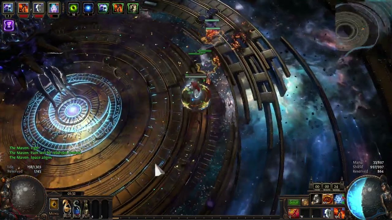 Poe 3.27 Ice Trap Assassin Uber Maven (Phase Skip)