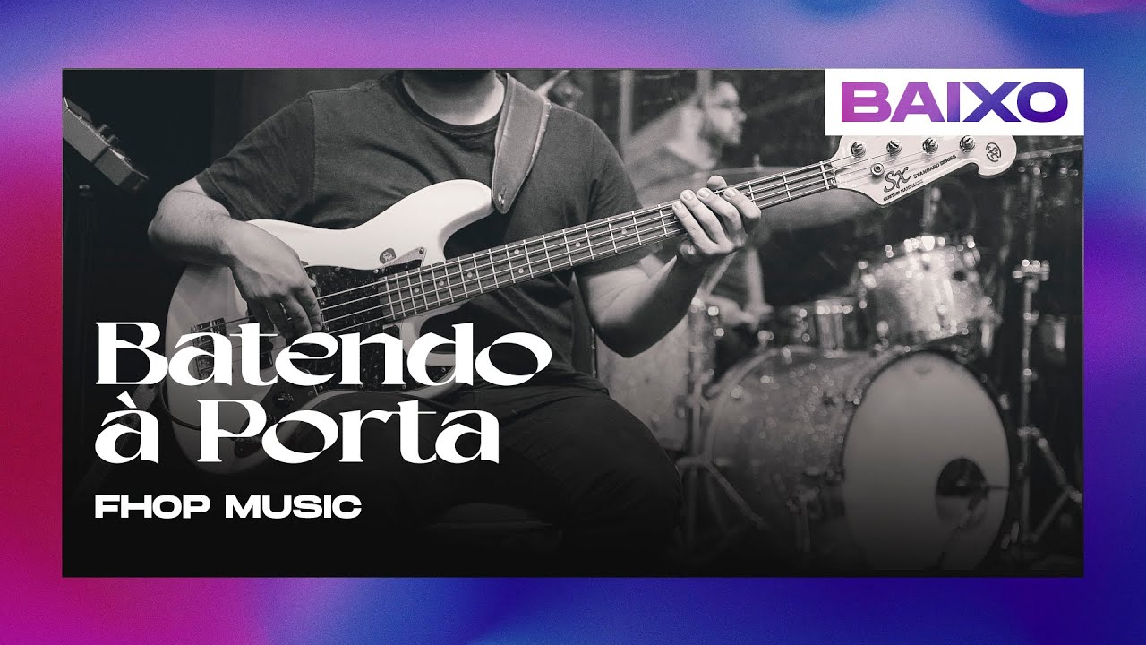 BATENDO À PORTA | BAIXO | Tutorial Oficial | | fhop music