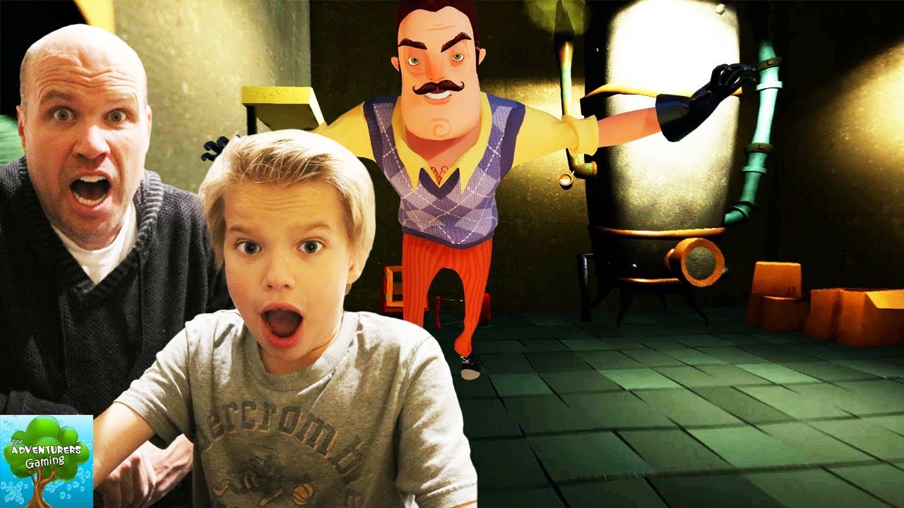 Sneaking Around In Hello Neighbors Basement I The Adventurers Gaming