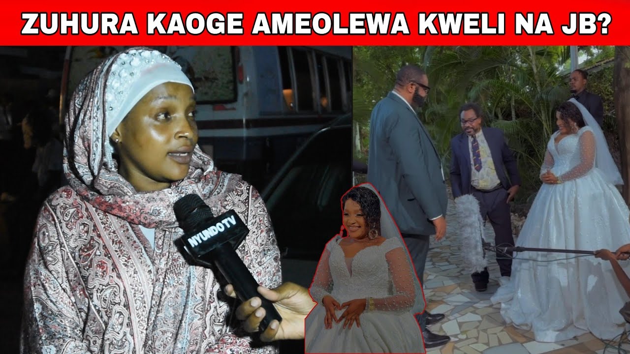 SALHA ABDALLAH afunguka kuhusu video zikimuonyesha anaolewa na JB.