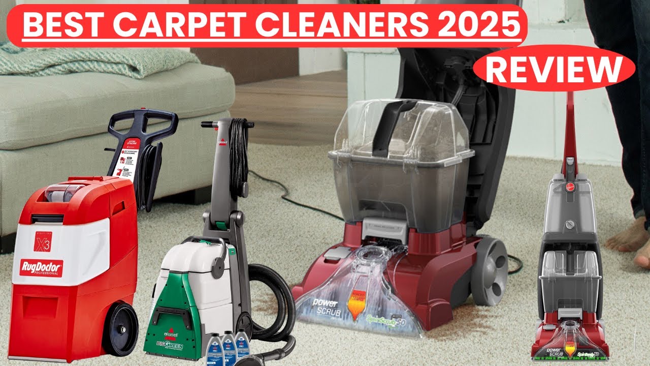 Best Carpet Cleaners 2025 | Deep Clean Your Home Like a Pro!