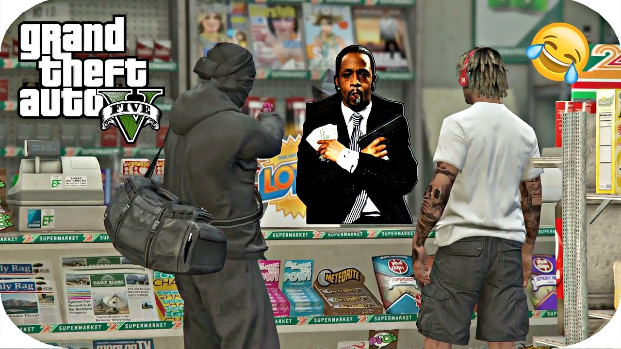 What To Do In A Robbery Situation 😂 (GTA 5 Skit)