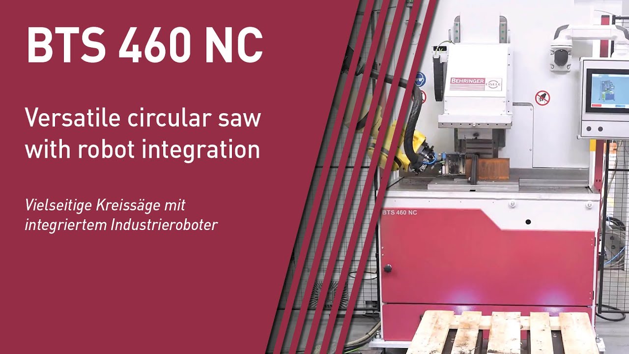 Unterflur-Hartmetallkreissäge BTS 460 NC
