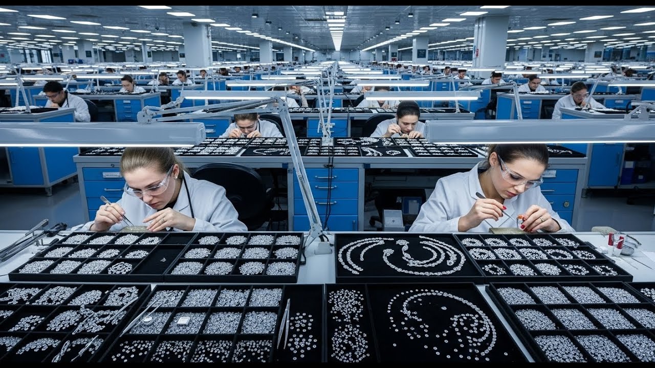 Inside the Diamond Setting System: How Royal Jewelry Is Engineered (Full Process)