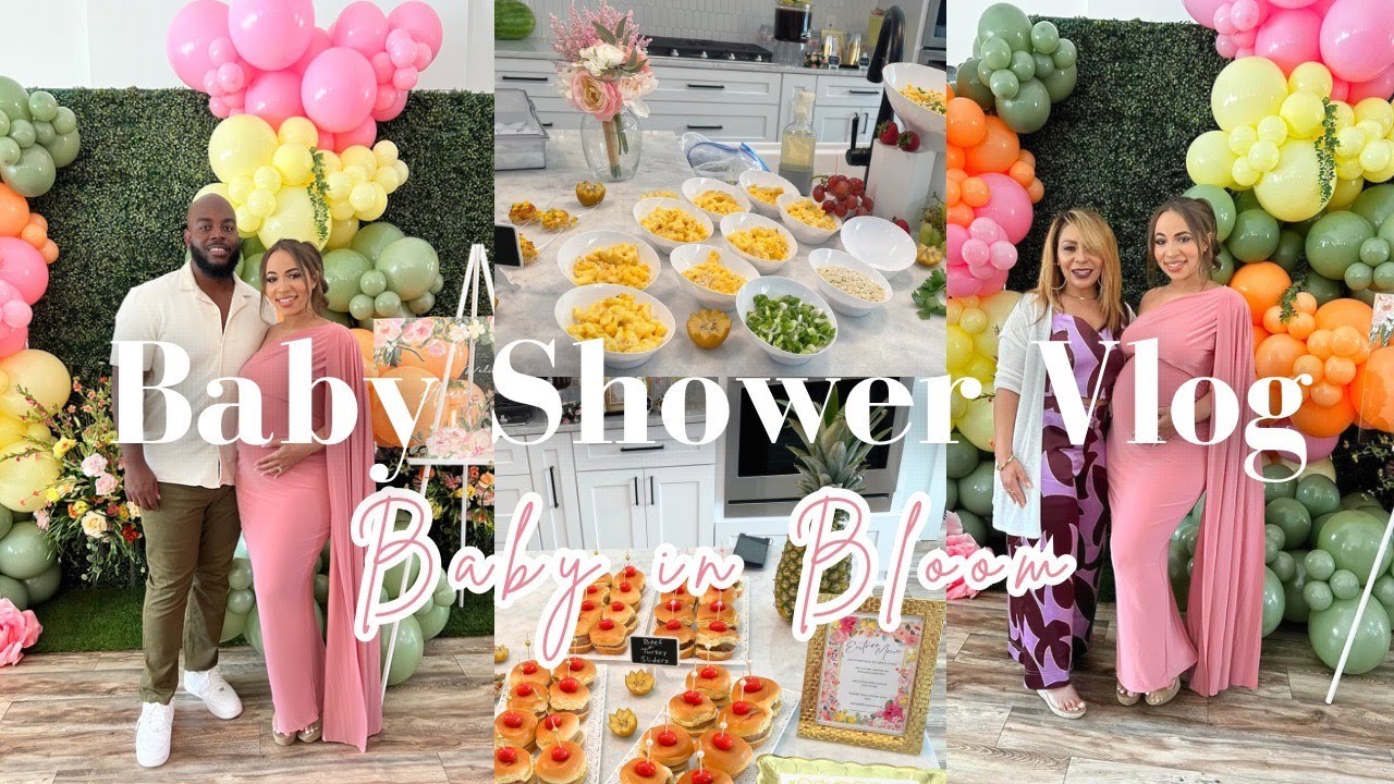 Baby Shower Vlog 2023! Get Ready for the Most Beautiful Baby Shower Ever!