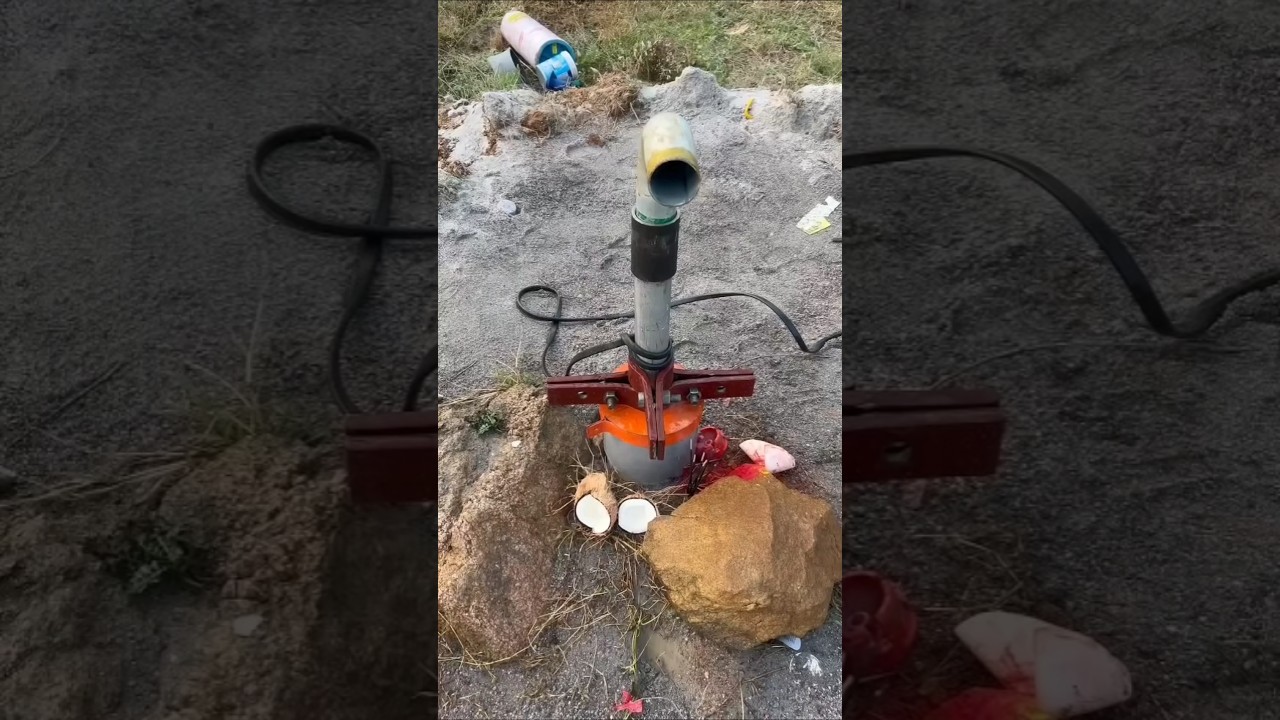 Borewell drilling 2.5 inch water || Borewell pump 7.5 hp #borewell #water #pump #viral #trending