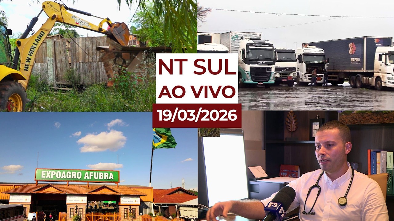 NT SUL AO VIVO 19-03-2026 | TV NOVO TEMPO