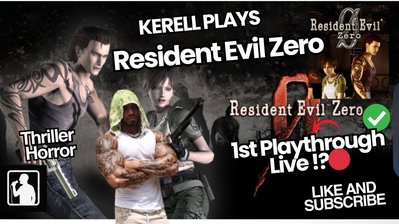 Resident Evil Zero LIVE | Old School Survival Horror Like RE4 #residentevil #residentevil4 #horror