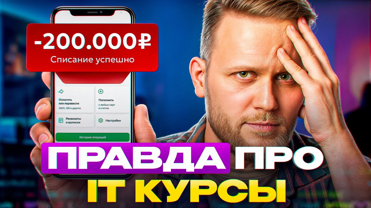 Не трать ни копейки на курсы IT, пока не увидишь ЭТО!