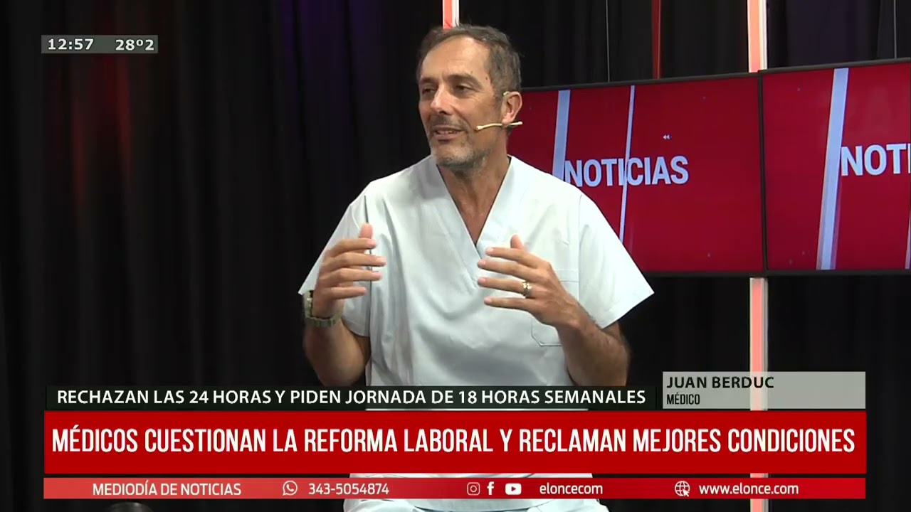 Médicos cuestionan su estatuto laboral y reclaman mejores condiciones - Elonce