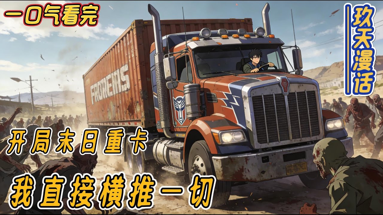 【完结文】【末世+战车横推+无敌+不圣母+爽文+公路】末世穿越，当所有幸存者都获得避难所时，林三火却傻眼了他的避难所竟是一辆停在街道的重型卡车，地狱开局？#末日 #末日小說 #极寒 #种田#天灾#废土