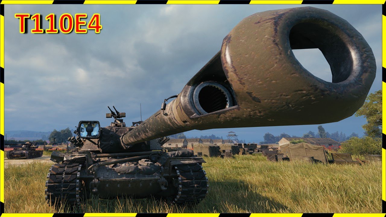 T110E4. 10 ТЫЫЫЫСЧЩЧ УРОНА!)